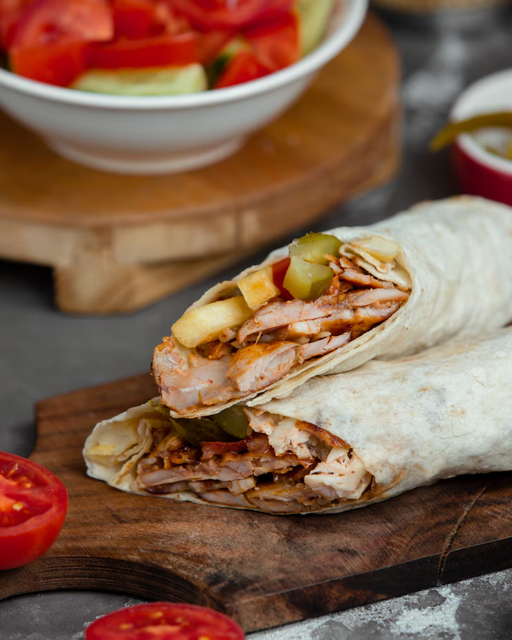 Peri Peri chicken Shawarma